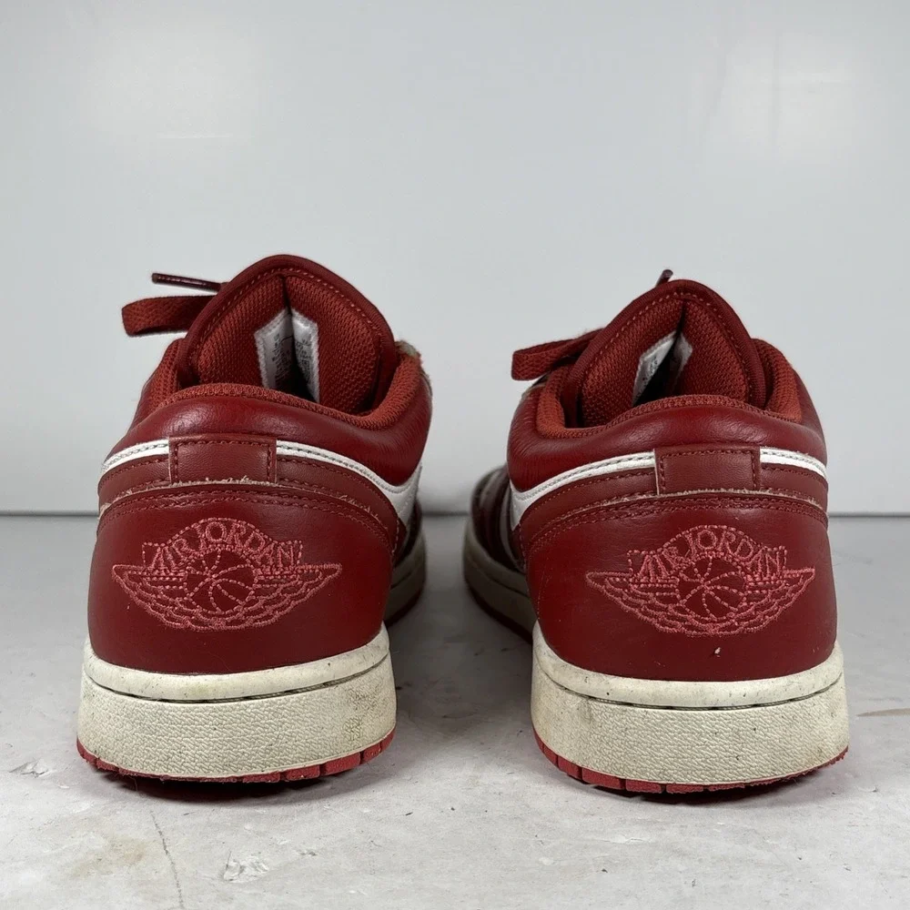 Size 8.5 Nike‎ Air Jordan 1 Low Dune Red Sneakers FJ3459-160
